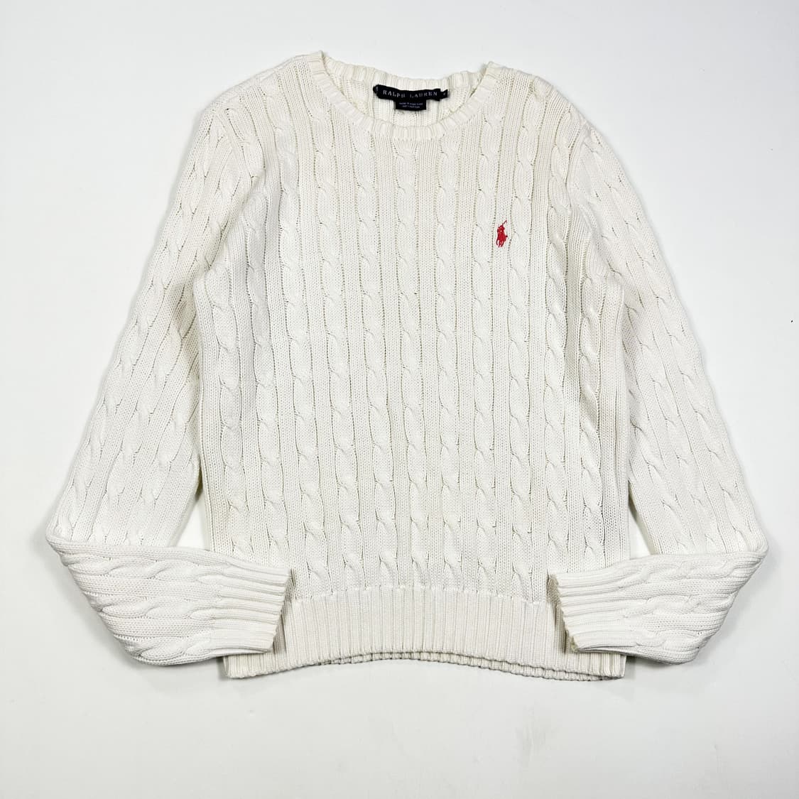 폴로 랄프로렌 클래식 여성 케이블니트 여성M 상품이미지1