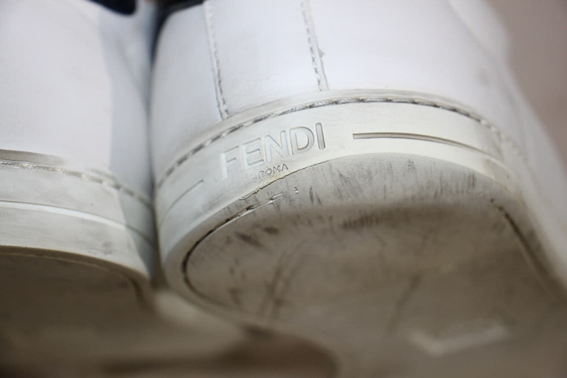 Fendi 팬디 가죽 화이트 스니커즈 10 상품이미지6