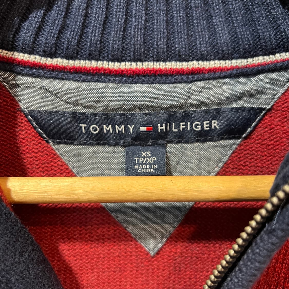 타미힐피거 니트집업 상품이미지3