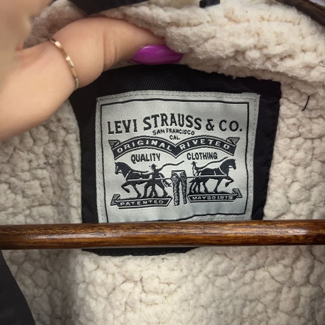 리바이스 빈티지 멀티포켓 양털 미디 야상 자켓 95 C07211 상품이미지5