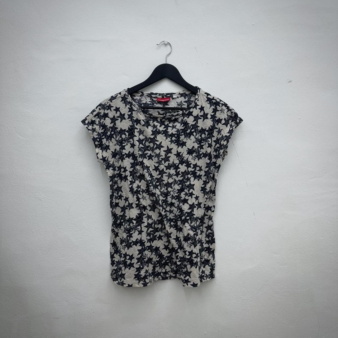 Y2K star printing short sleeve 상품이미지4