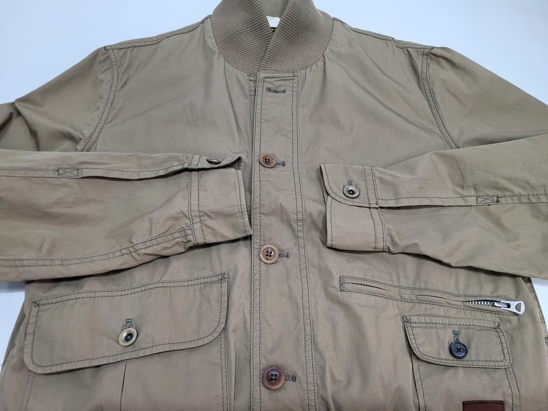 폴스미스 발스타리노 A-1 플라이트 봄버 자켓 / 남 S 브라운
 상품이미지3