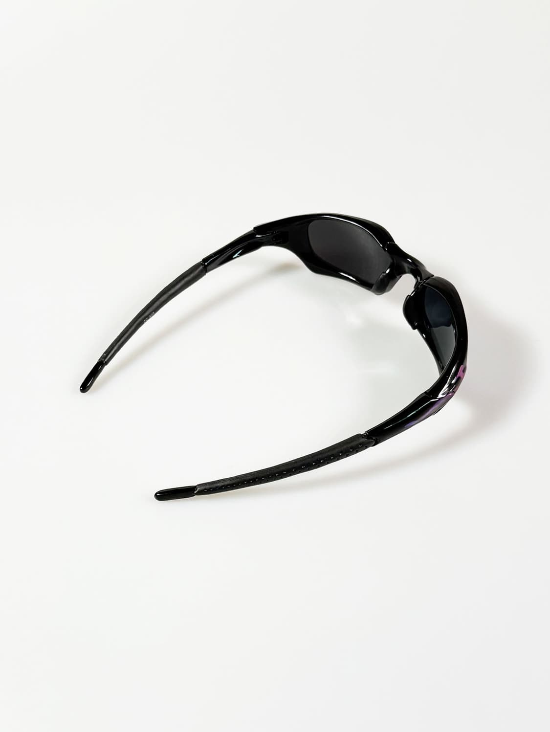 퍼플 플레임 랩어라운드 스포티 빈티지 선글라스 상품이미지4