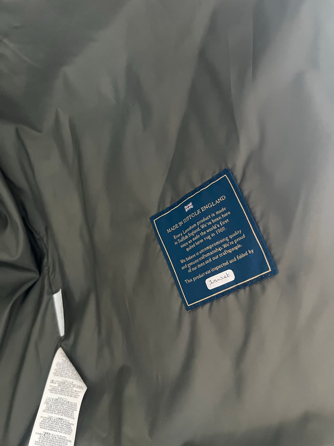 [새상품, L] 레벤헴 패치워크 퀼팅 자켓 상품이미지5