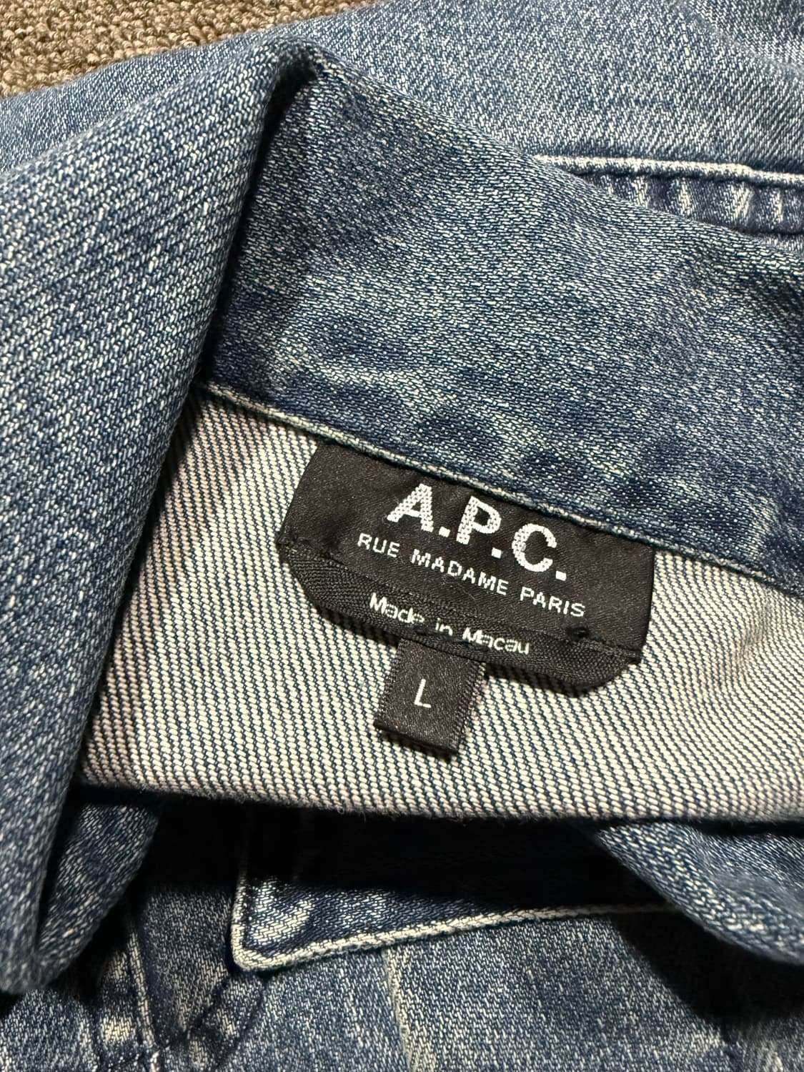 A.P.C. 아페쎄 데님자켓 상품이미지4