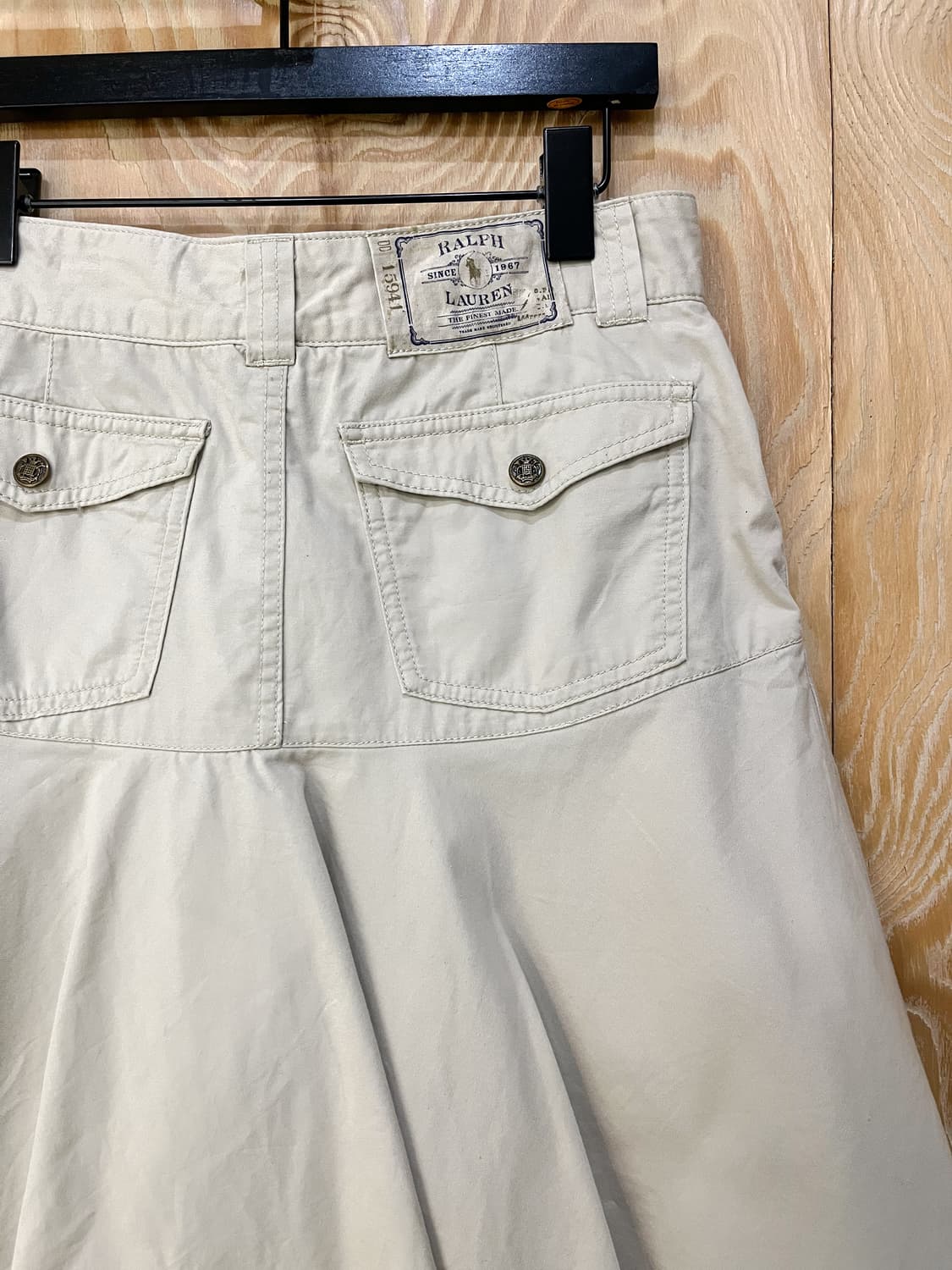 폴로 랄프 로렌 라이트 베이지 미니 스커트 상품이미지6