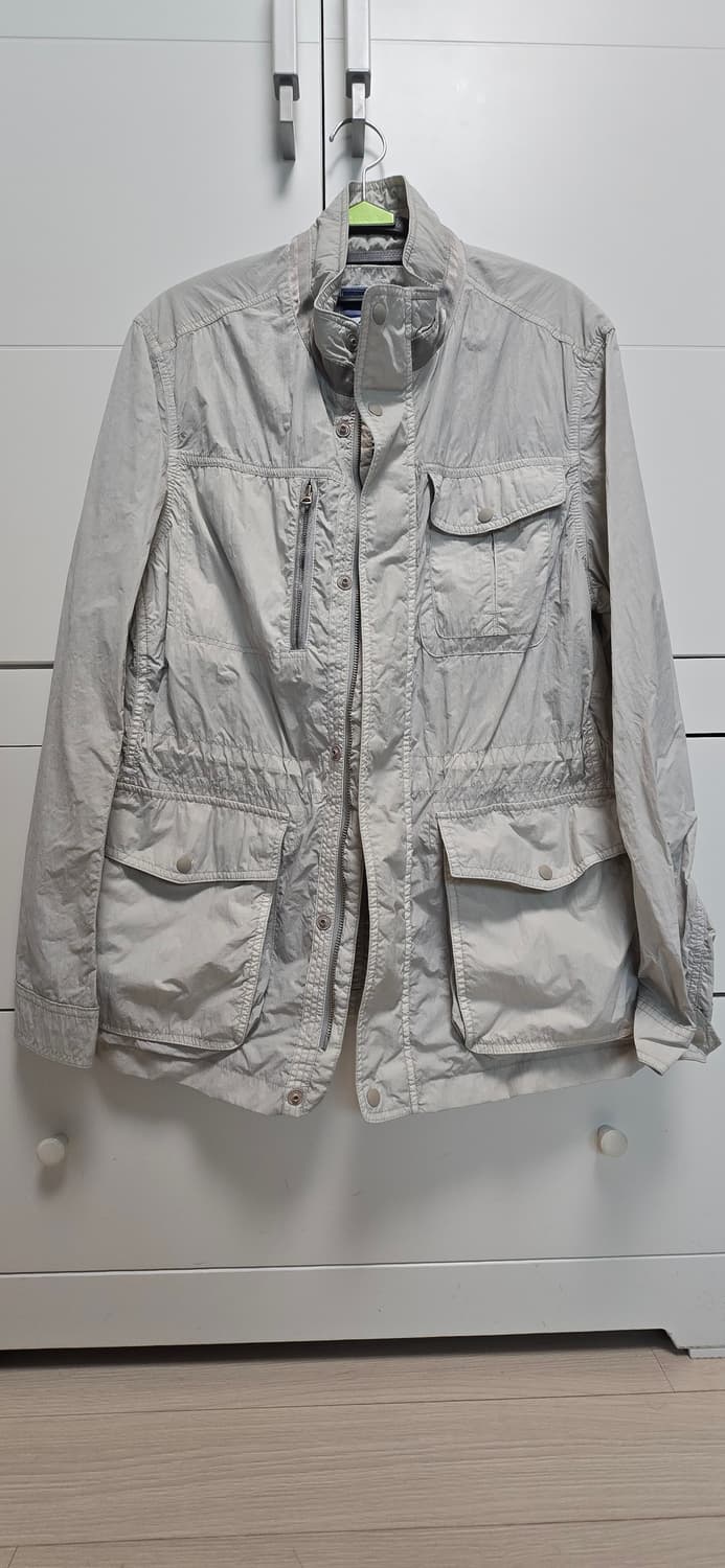 올젠 지퍼포인트 가먼트다잉 사파리 점퍼 95 상품이미지2