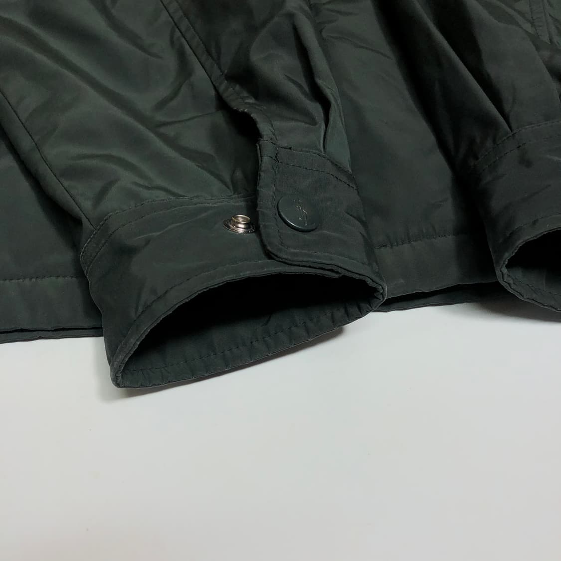 입생로랑 다크그린 블루종 점퍼 XL 상품이미지7