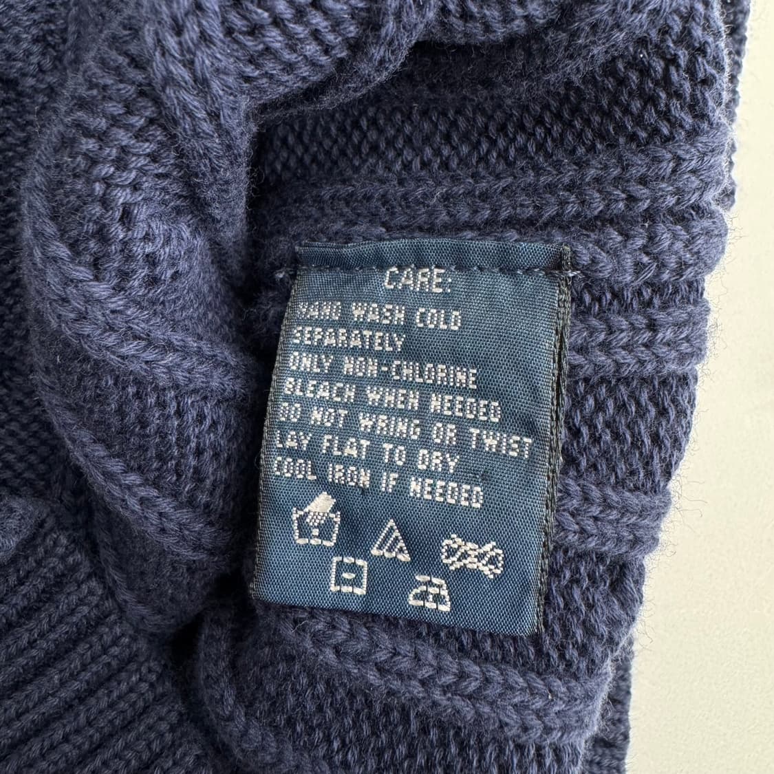 폴로 케이블 반팔 니트  상품이미지5