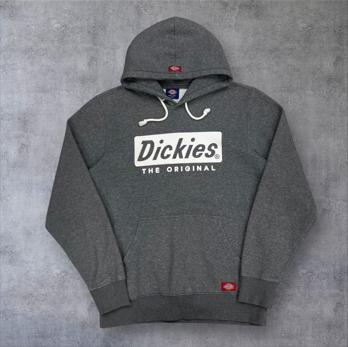 디키즈 그레이 컬러 빅로고 후드티 상품이미지1