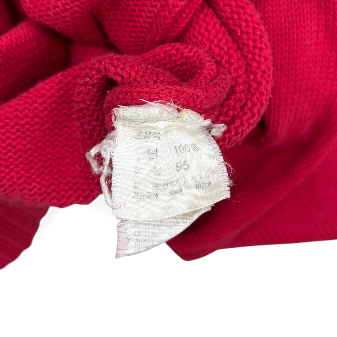 90's 폴로 코튼 가디건 상품이미지7