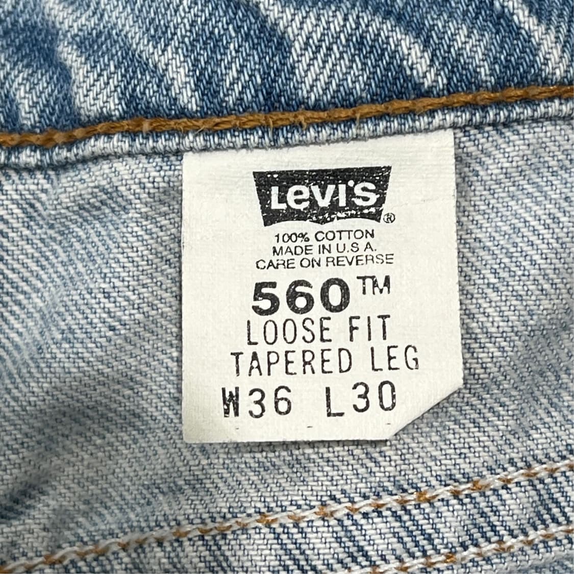 usa 리바이스 560 데님팬츠 s10816 상품이미지6