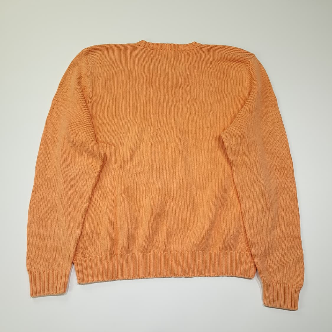 CL056 XL 폴로 랄프로렌 90s 소프트 오렌지 & 틸 포니 100 상품이미지6