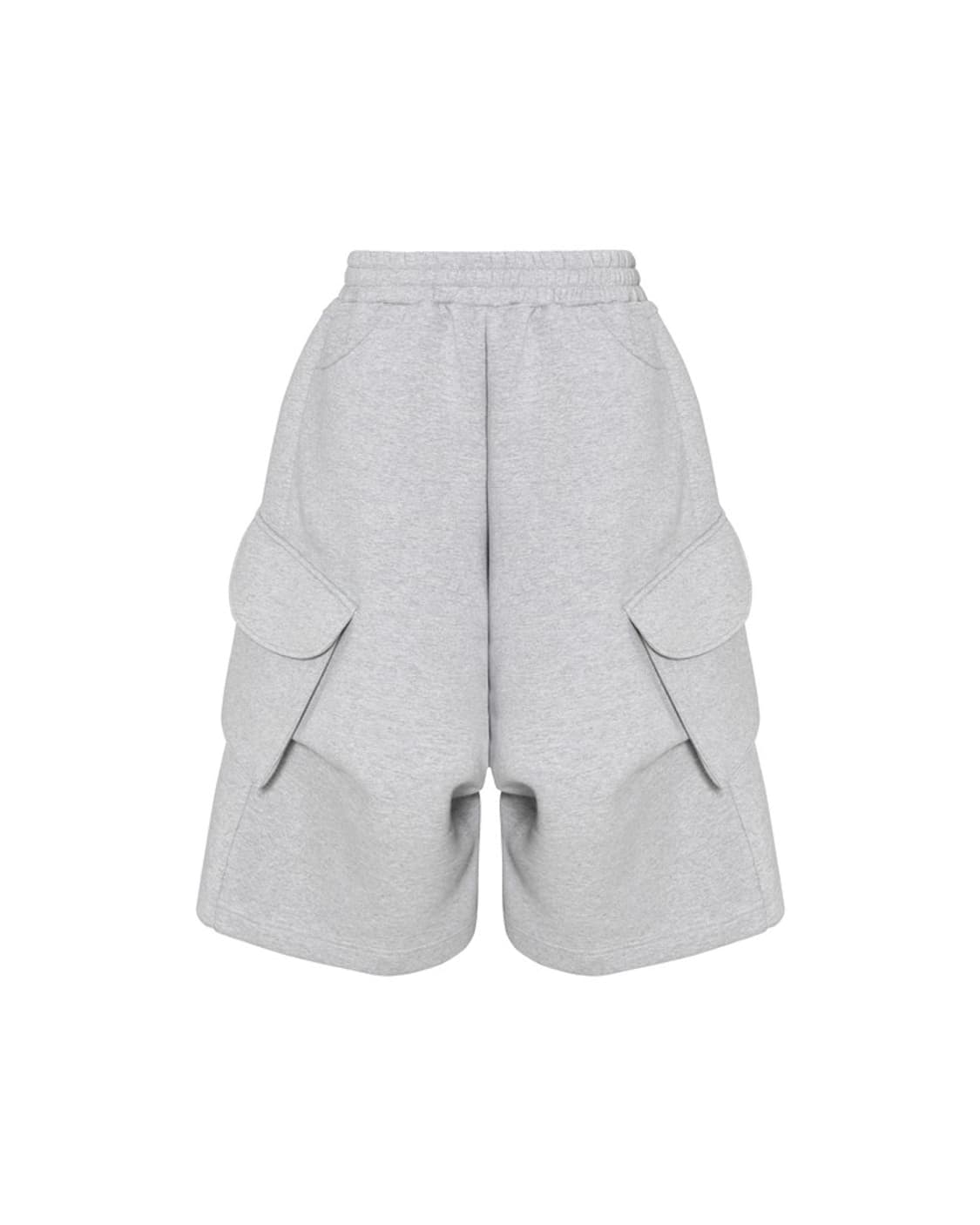 MJD X AAO 와이드 카고 버뮤다 팬츠 그레이 상품이미지1