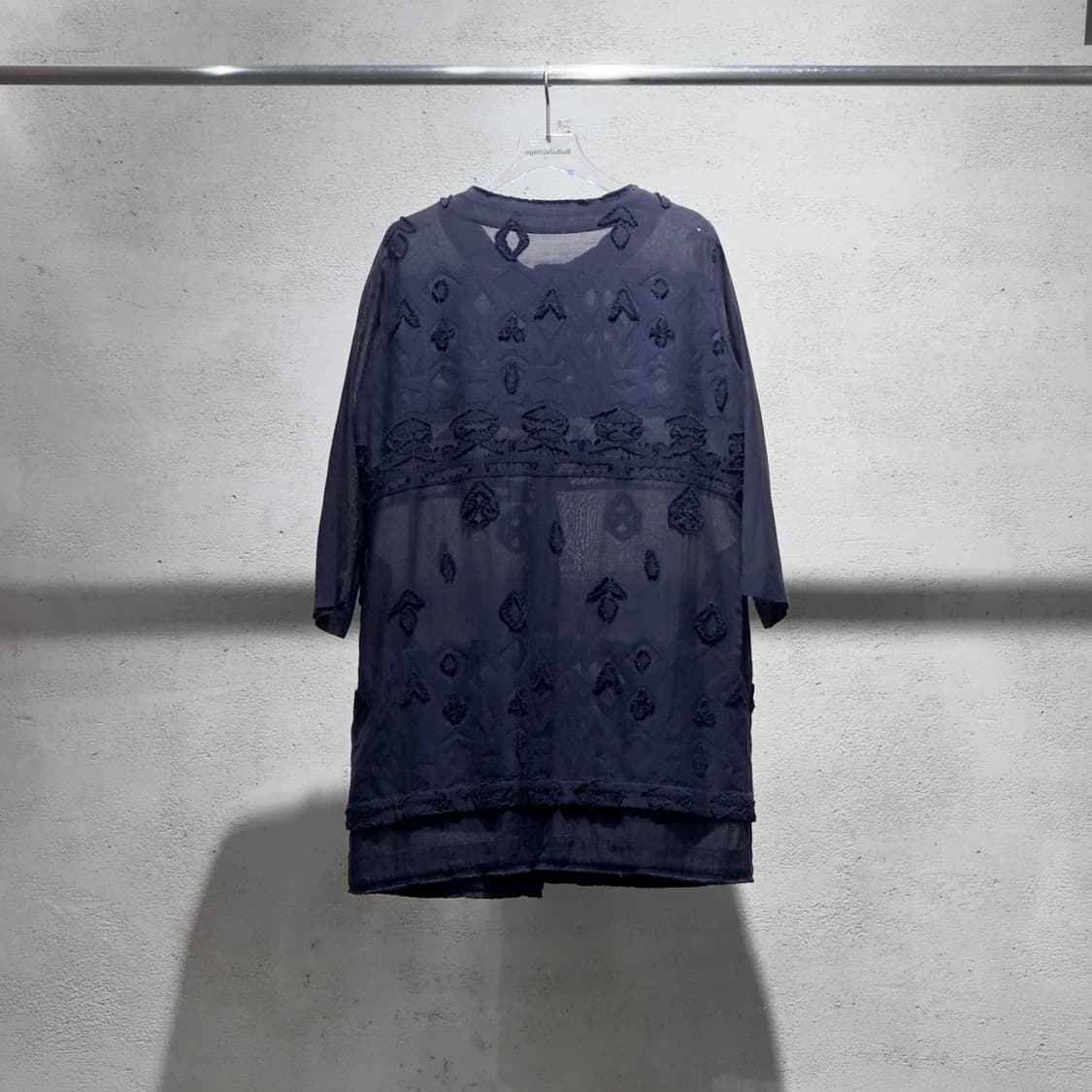 이세이 미야케 HAAT 쉬어 자카드 가디건 상품이미지2