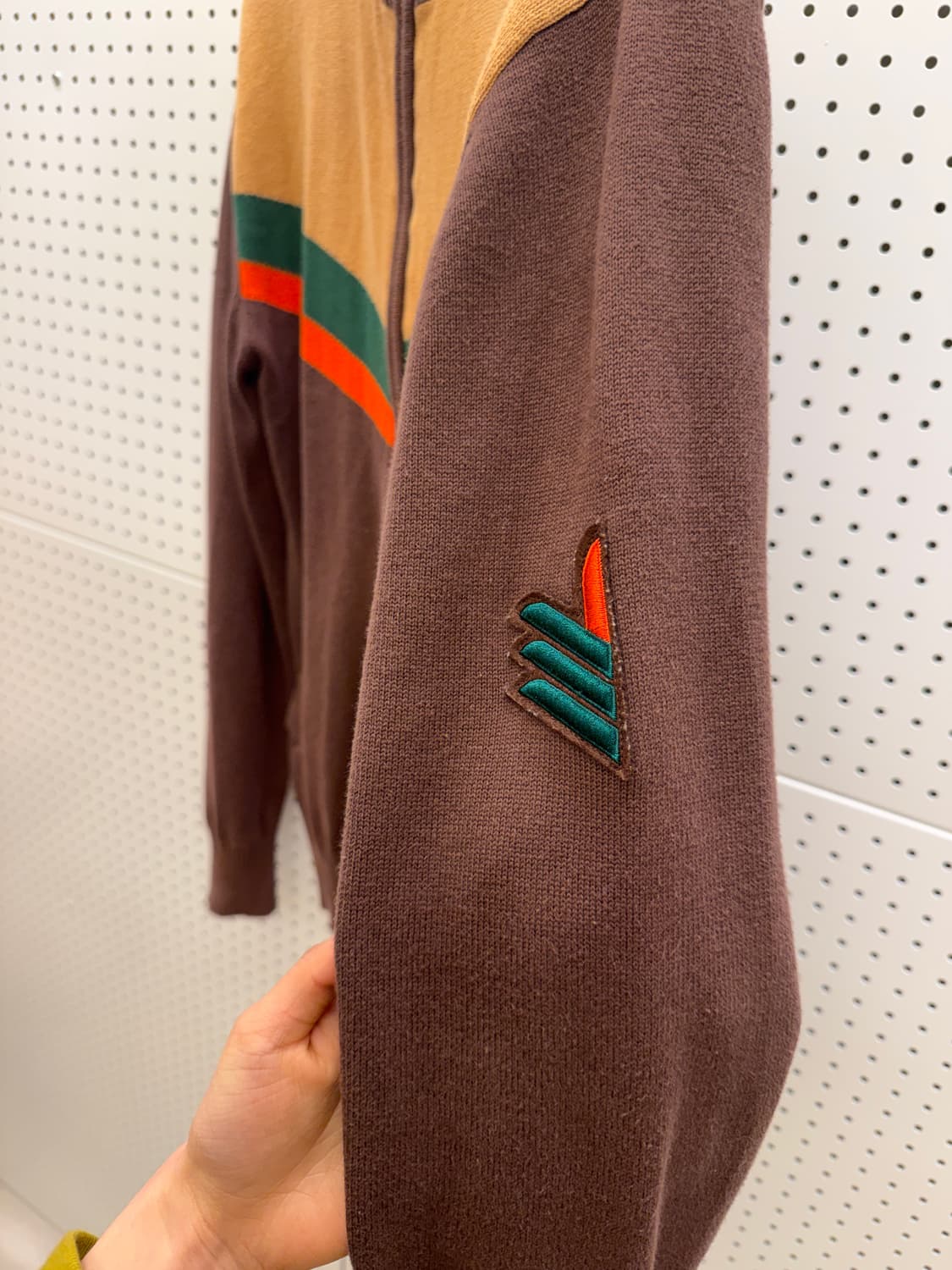 아디다스 오리지널 컬러블럭 니트 집업 U768 상품이미지6