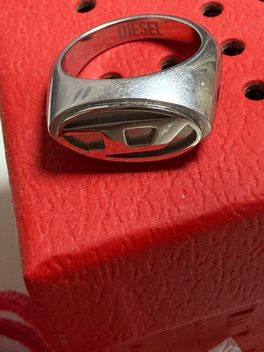 디젤 Dx1475 시그릿 링 실버 6.5사이즈 상품이미지2