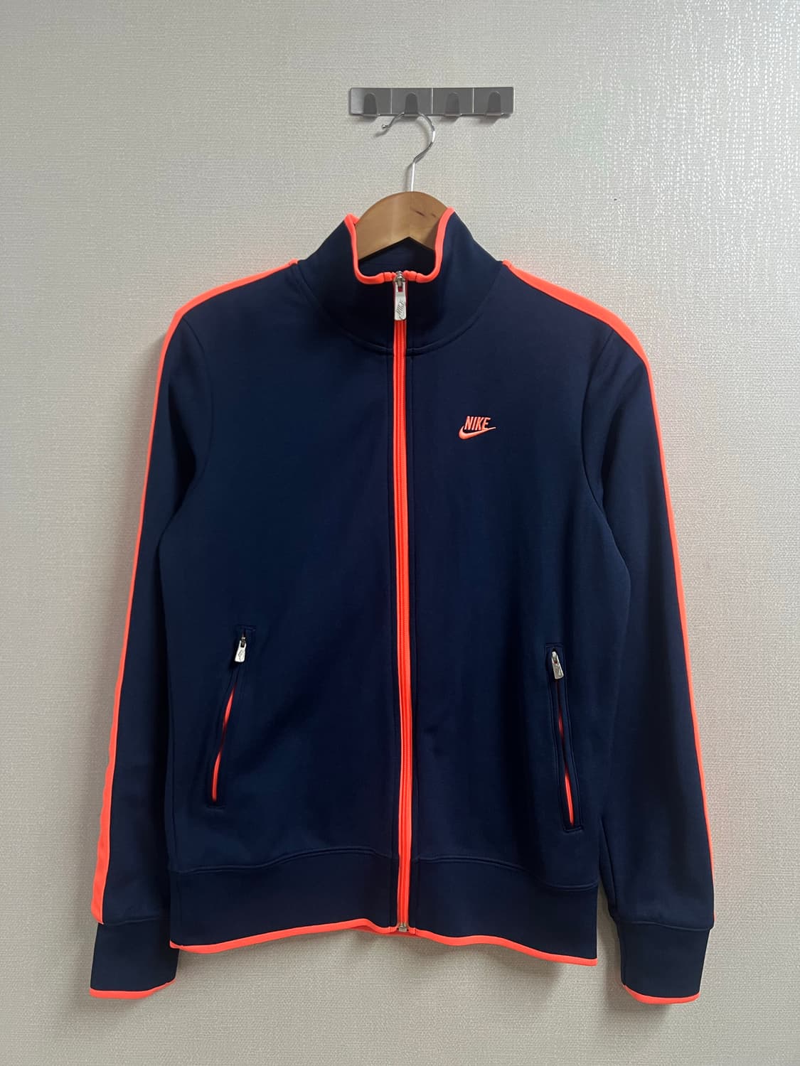 나이키 트레이닝복 세트 네이비/오렌지 상품이미지2