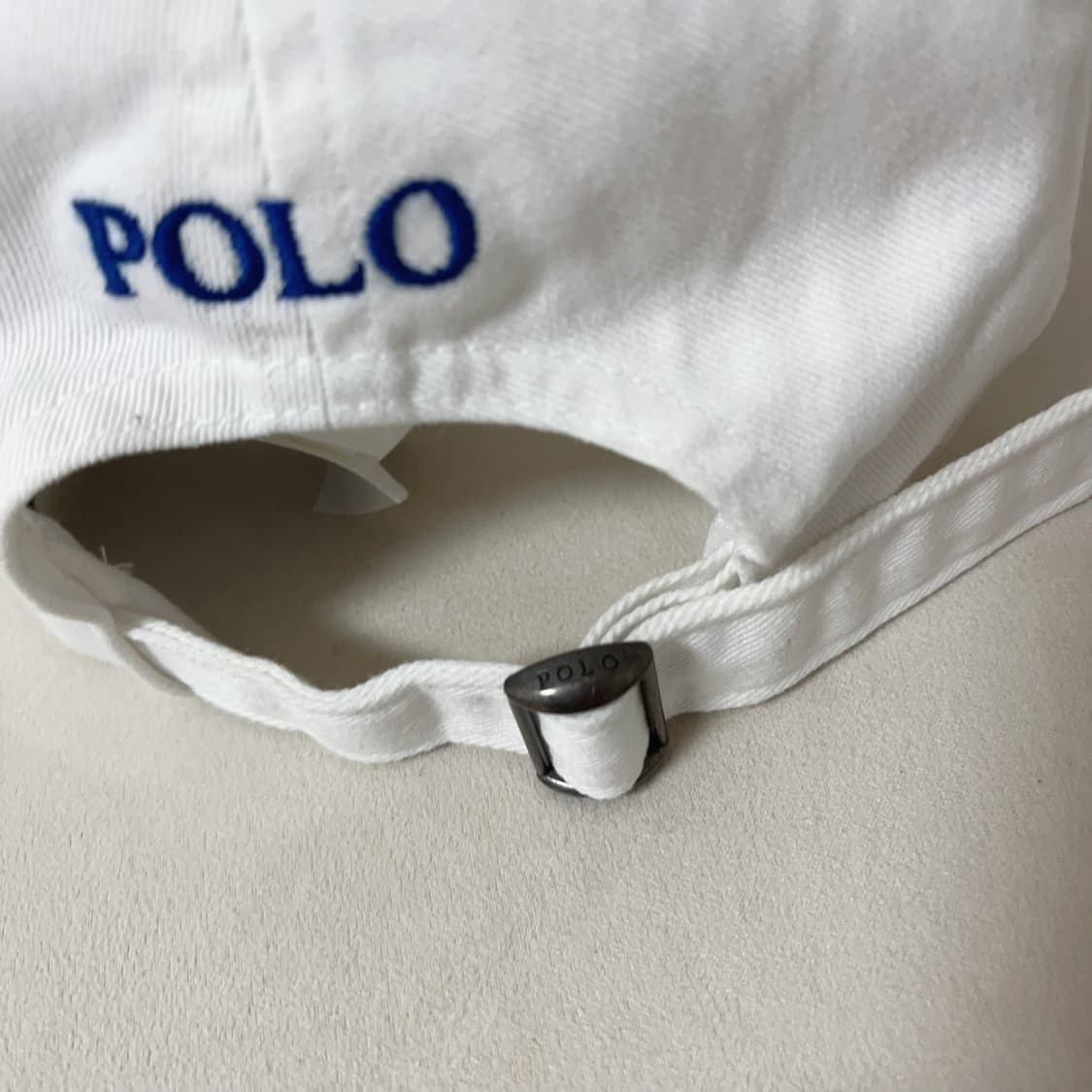 [정품] 폴로 화이트 / 네이비포니 모자 상품이미지4