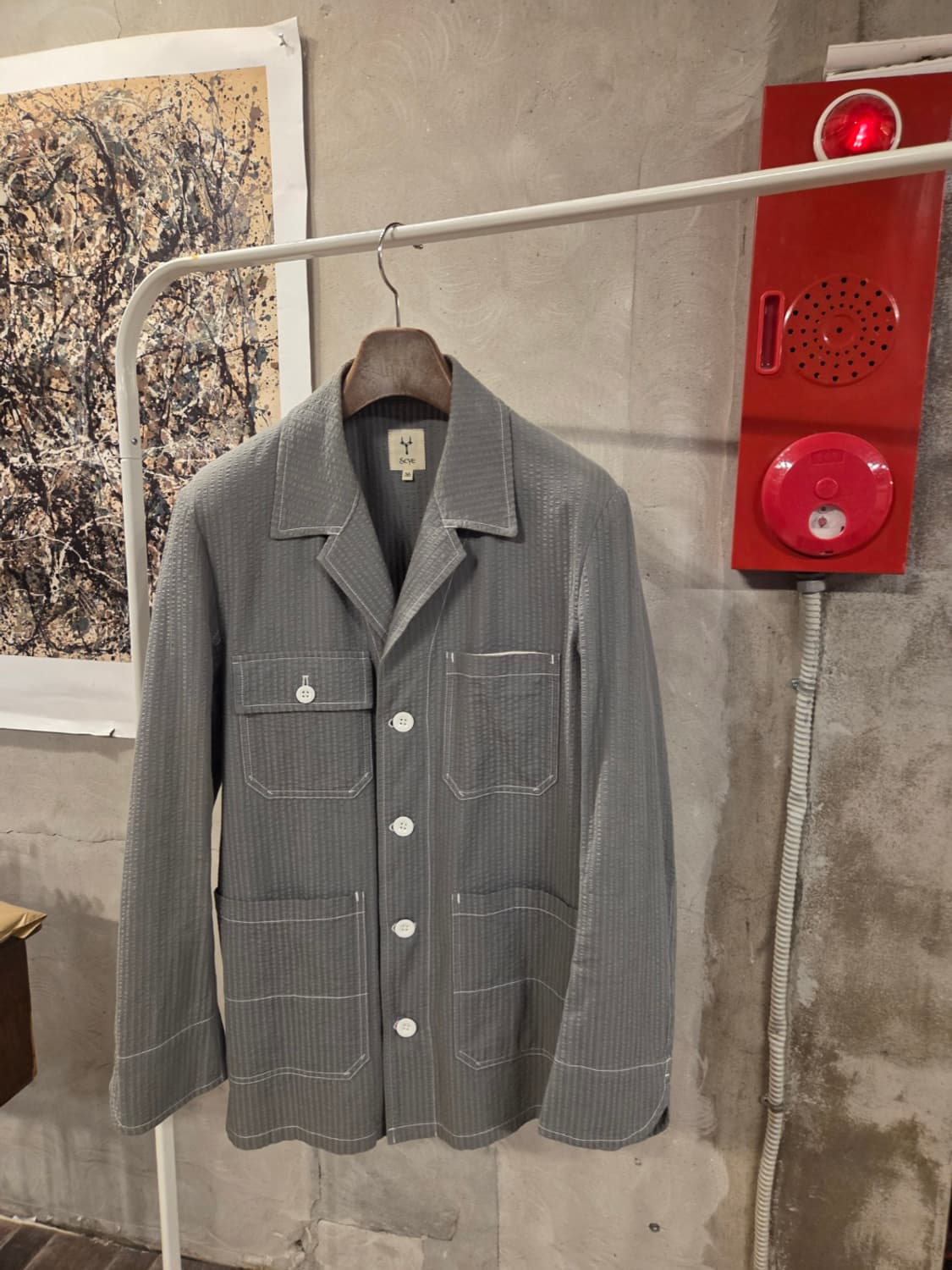 Scye 시어써커자켓 상품이미지2