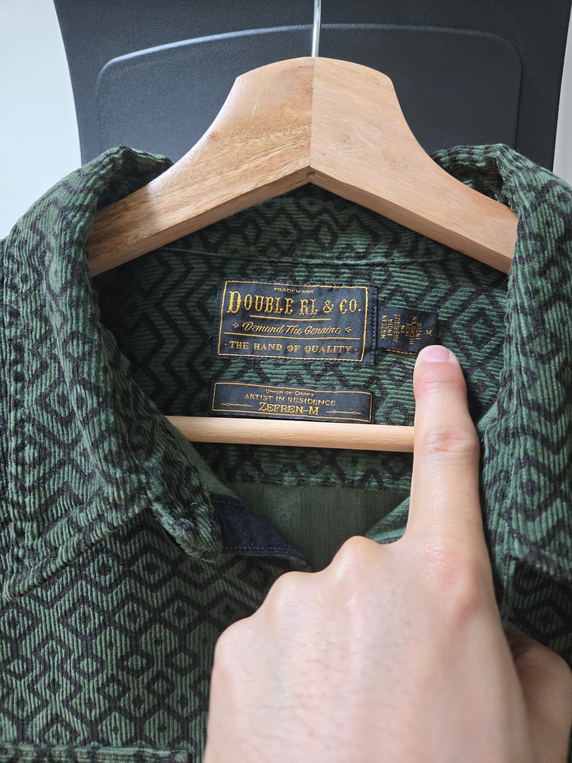 RRL 제프렌 셔츠M 상품이미지2