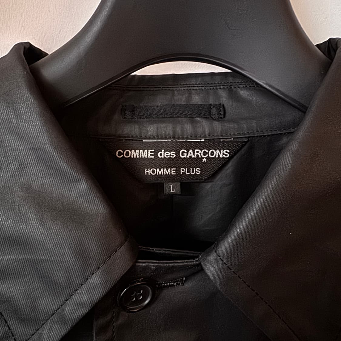 꼼데가르송 옴므 플러스 21fw 인사이드아웃 코트 L 상품이미지4