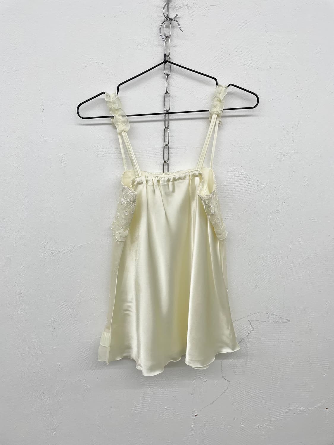 크림 러블리 자수 슬립 상품이미지6