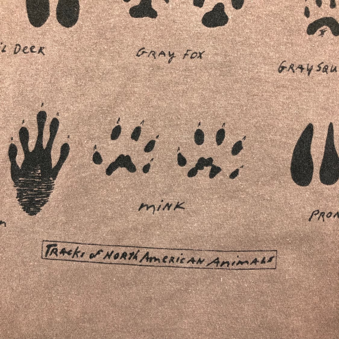 90s 풋 foot 프린트 반팔티셔츠 상품이미지3