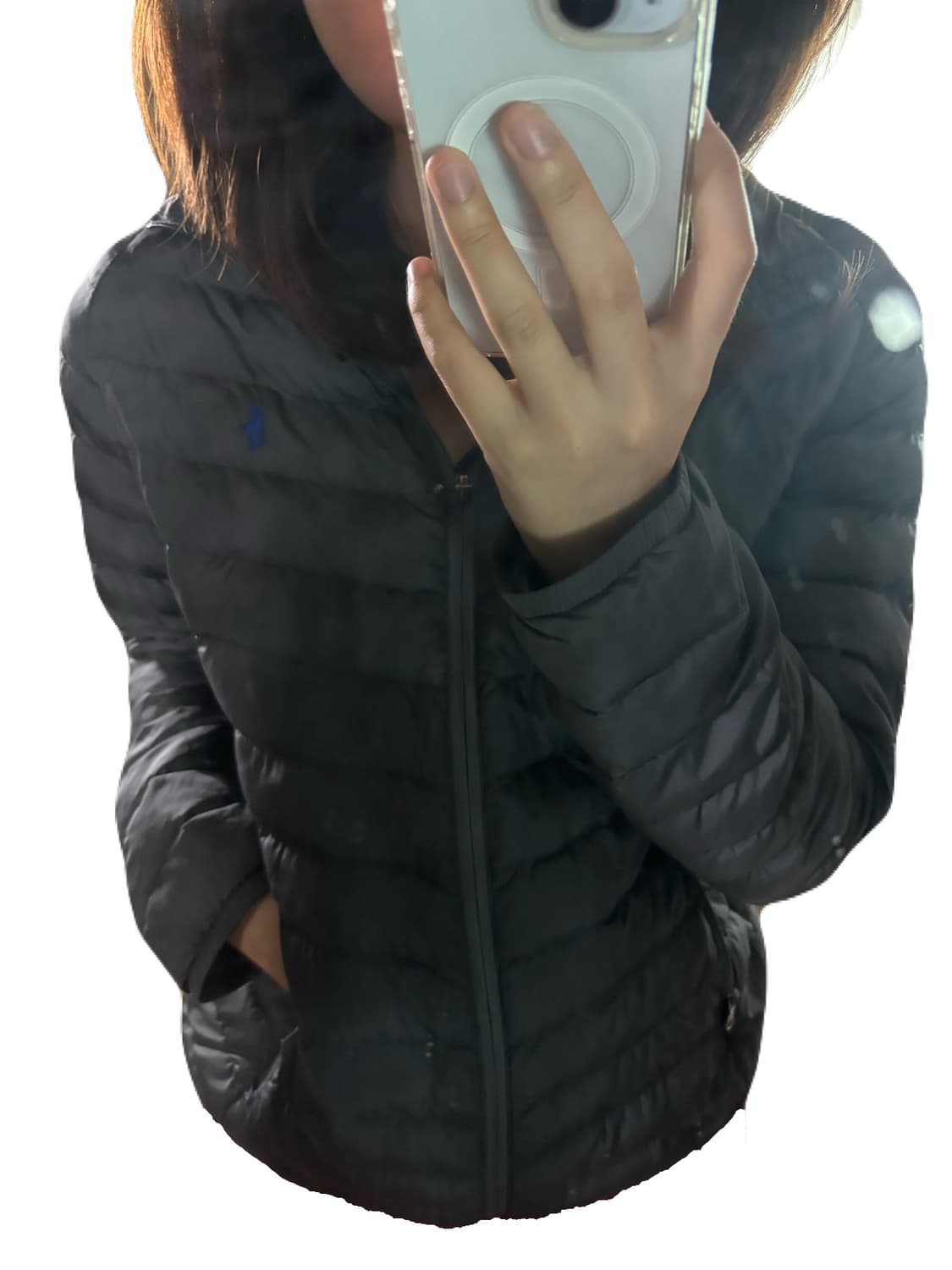 (유일매물) 폴로 블루 미니포니 경량패딩- 착샷 잇어요! 상품이미지2