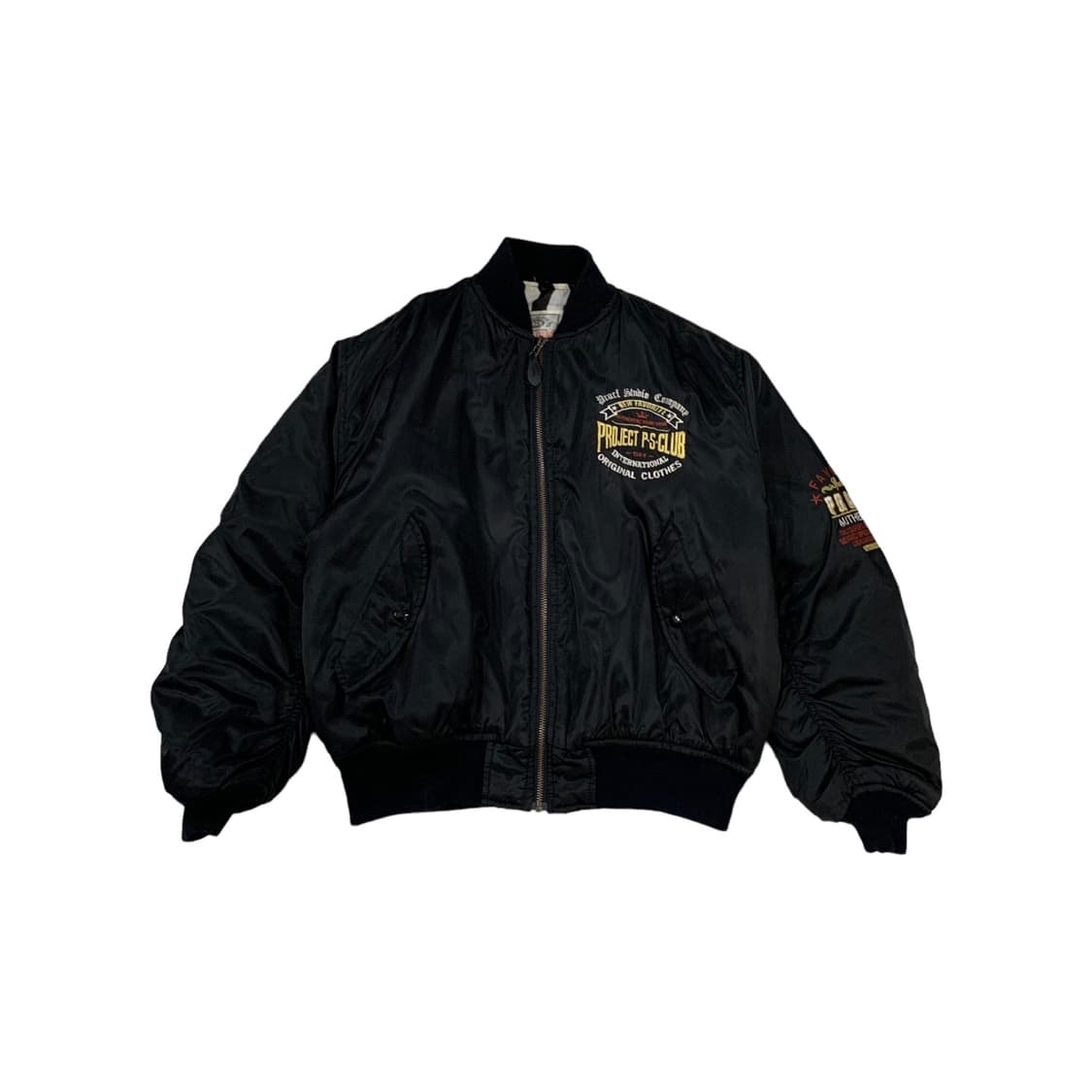 pract studio 자수 항공점퍼 상품이미지1