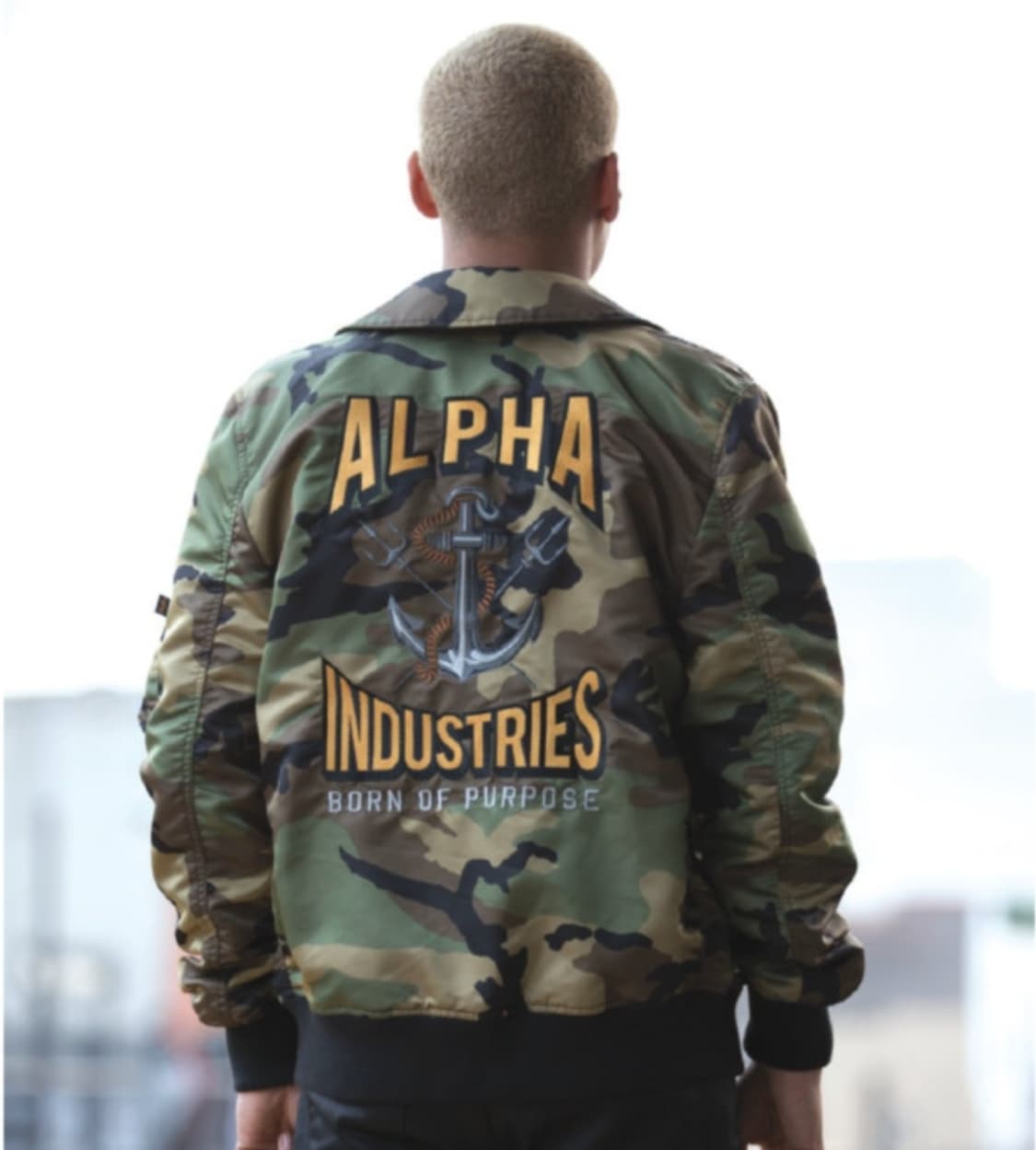 알파인더스트리 ma1 항공자켓 밀리터리 카모 상품이미지1