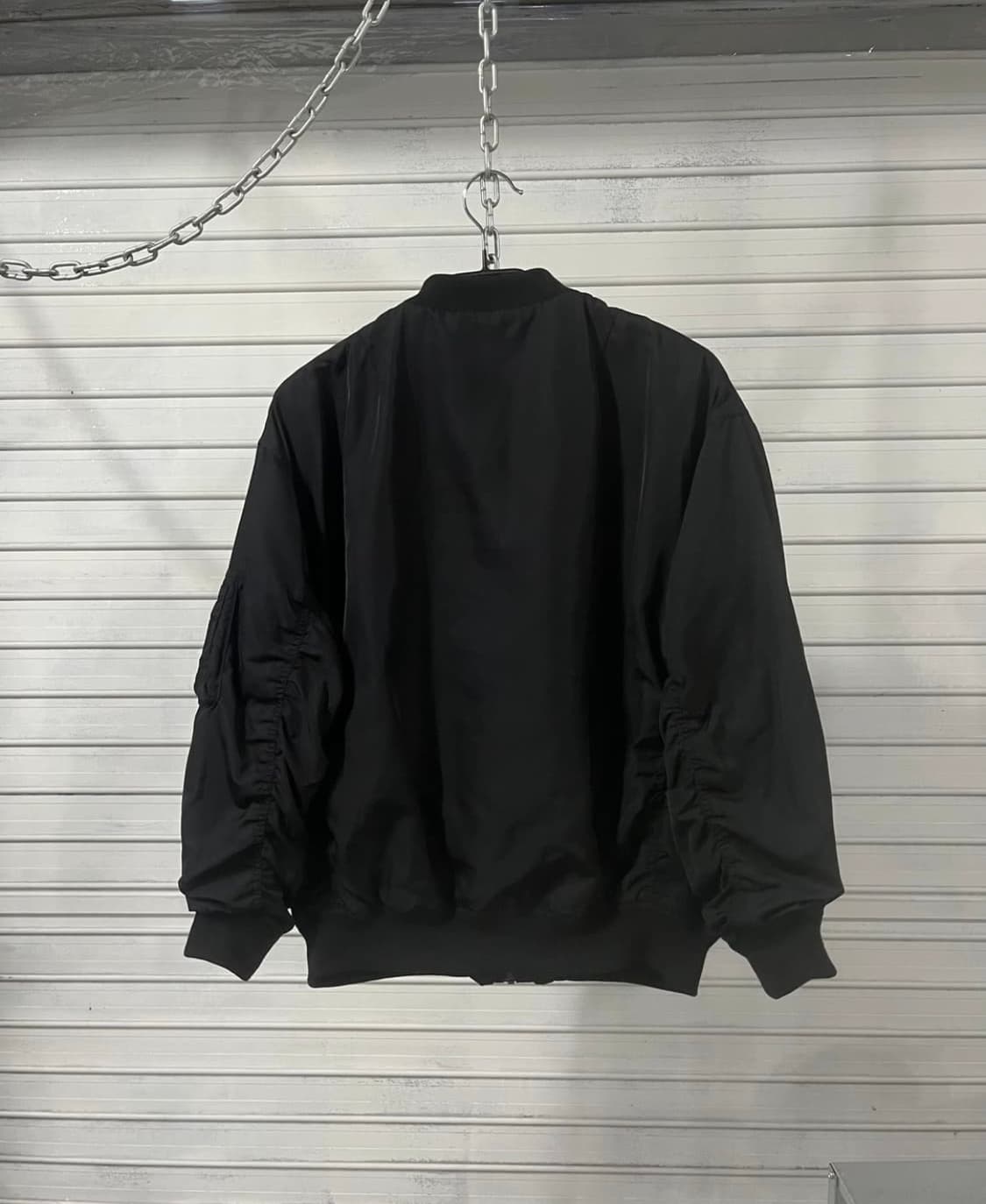M) Colza nylon ma-1 bomber jacket 상품이미지4