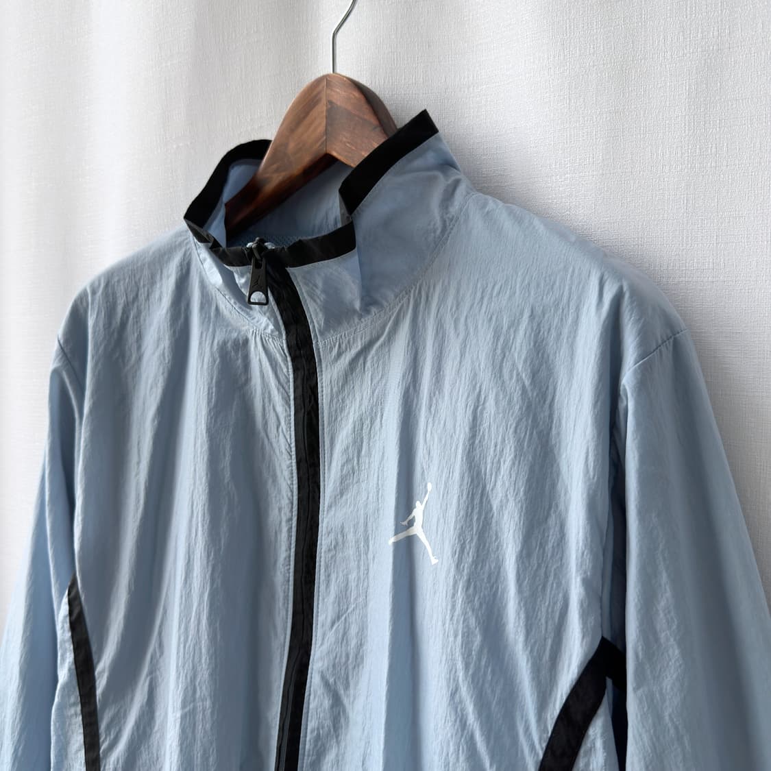 나이키 조던 우븐 나일론 바람막이 자켓 라이트 블루 M 상품이미지4