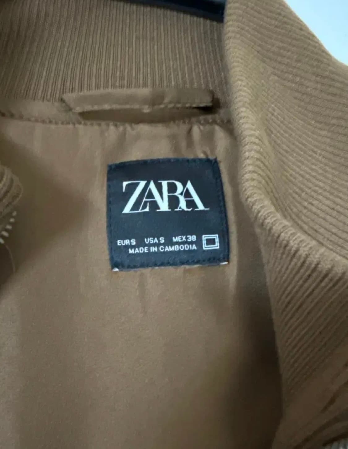 ZARA suede jacket 상품이미지3