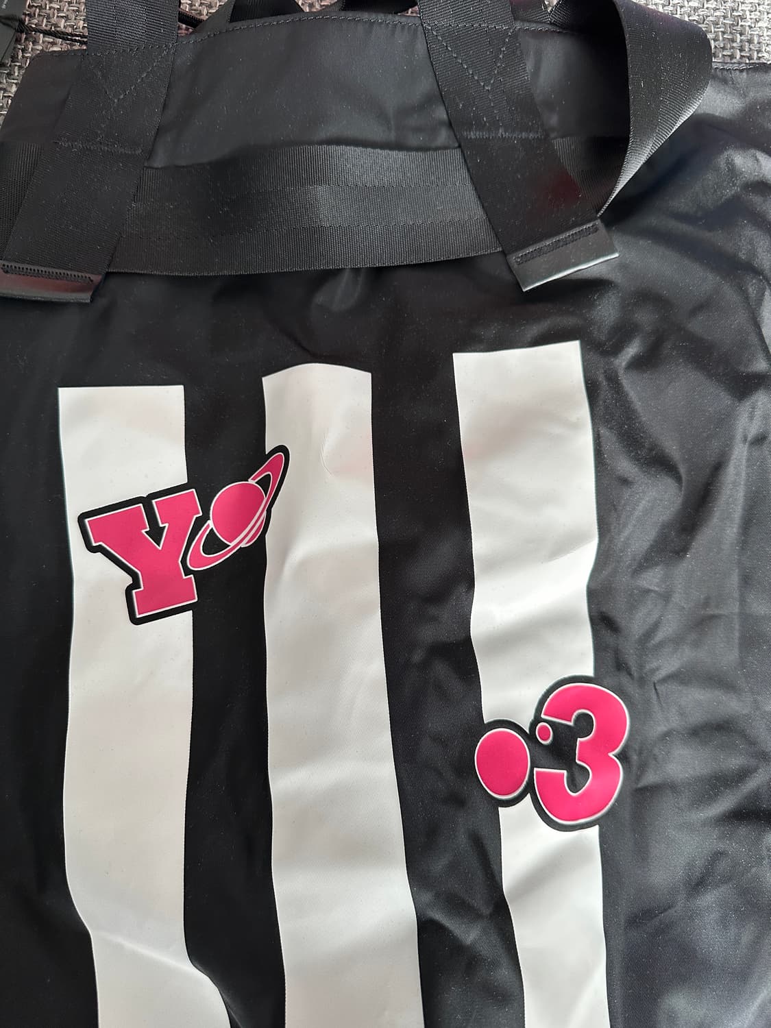 y-3 투웨이 스트라이프 토트백 상품이미지7