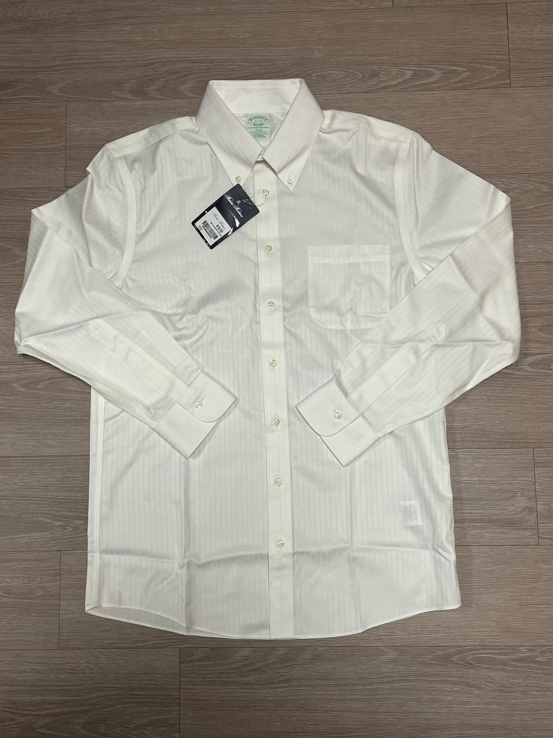 (백화점판, 새상품) 브룩스브라더스 논아이론 화이트 셔츠 상품이미지2