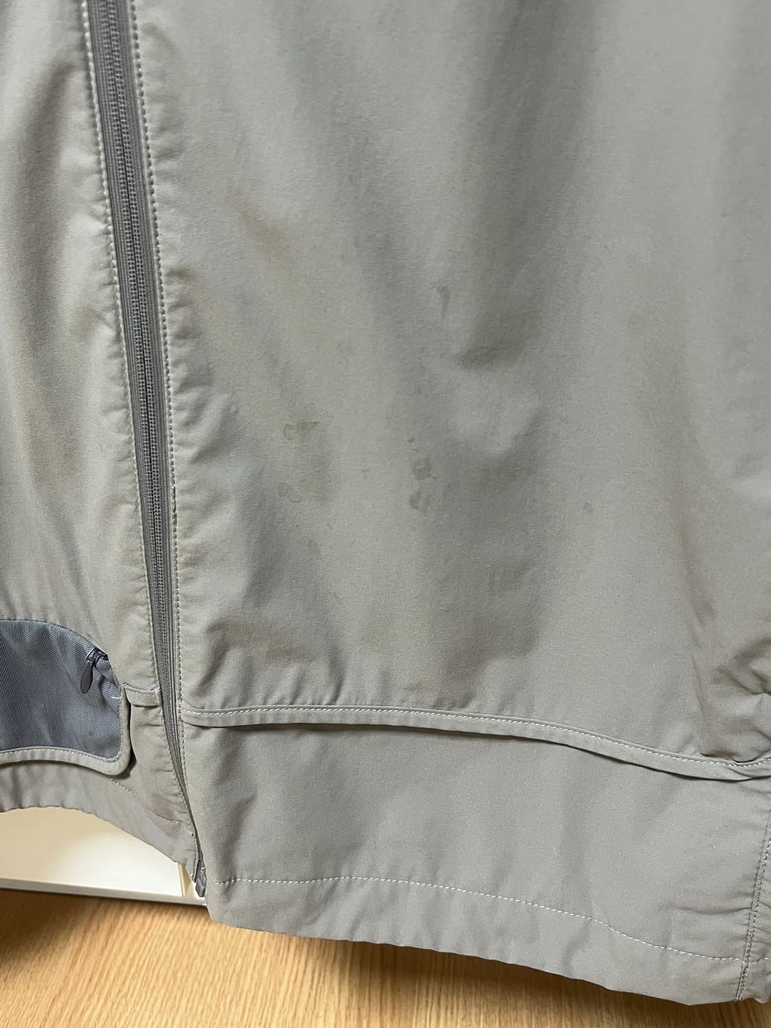 산산기어 바인딩 자켓 미스트 그레이 1사이즈 상품이미지3