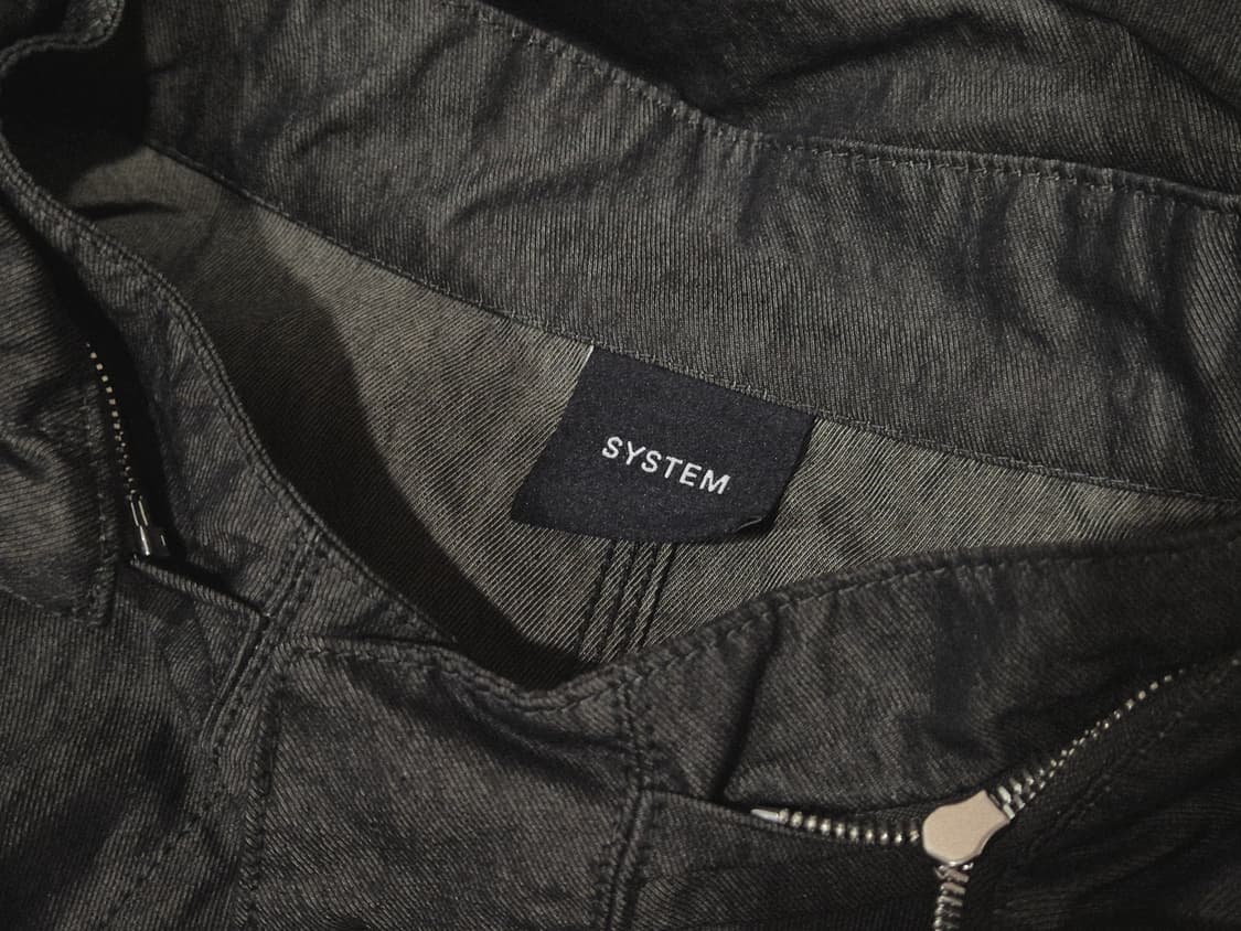 SYSTEM 시스템 옴므 디테쳐블 후드 셔츠 아우터 상품이미지4