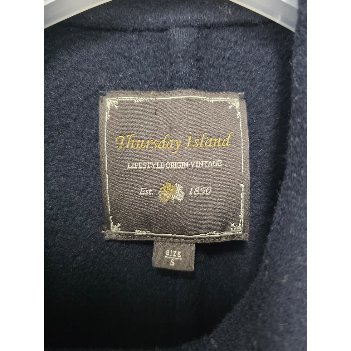 택포) 19s 써스데이아일랜드 겨울 코트 S 상품이미지2