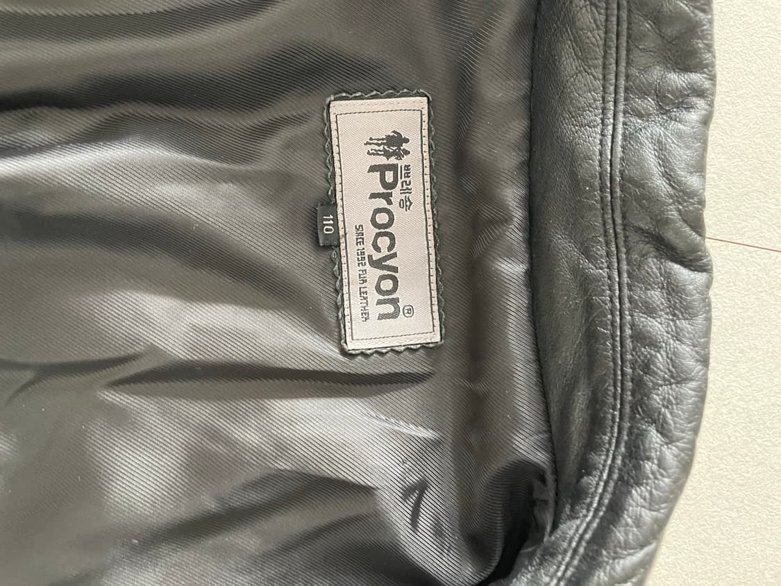 쁘레숑 빈티지 양가죽자켓  가죽자켓 상품이미지4