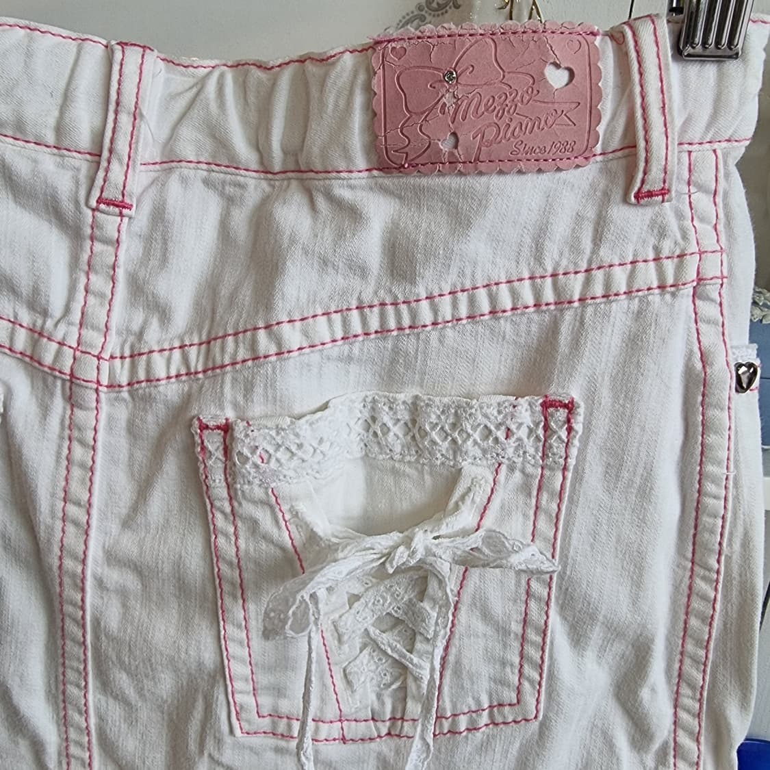 화이트 플리츠 미니스커트 상품이미지5