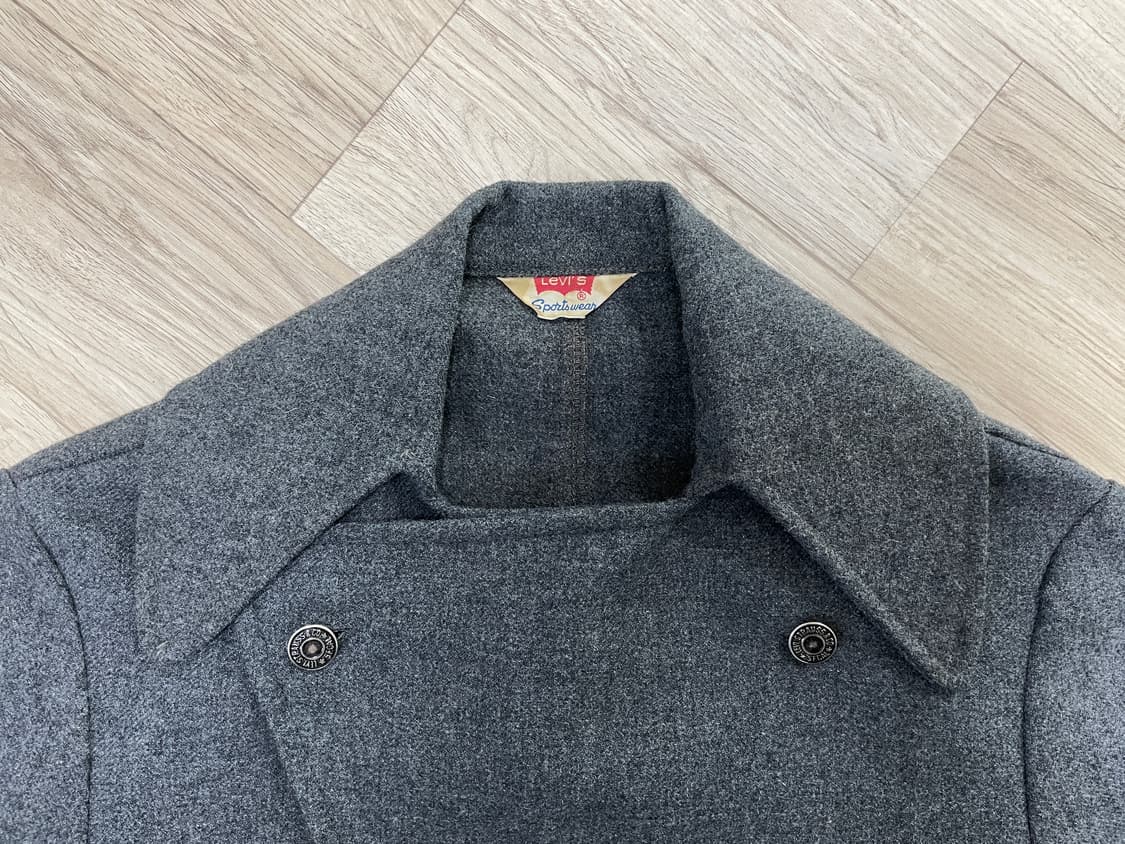 55~66) LVC원판 70's 리바이스 여성 울 더블자켓(RRL&폴로 상품이미지3