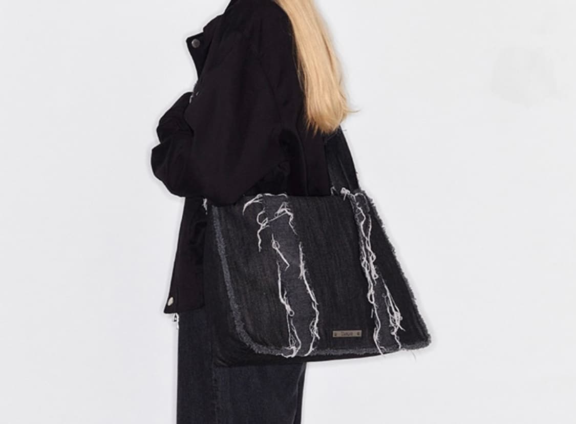 팔렛 그런지 데님 크로스백 상품이미지4