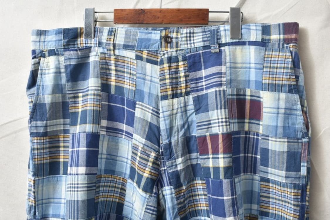 폴로 랄프로렌 패치워크 마드라스 쇼츠 반바지 40 M0250 상품이미지4