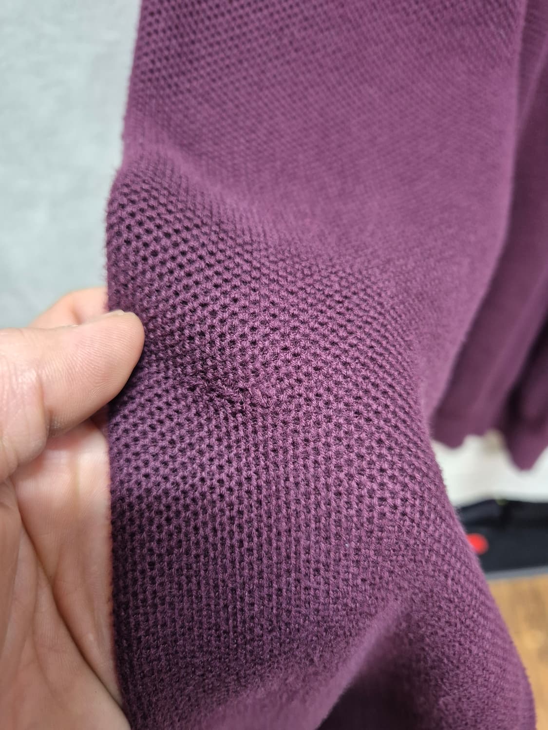 폴로 하프집업 니트 상품이미지4