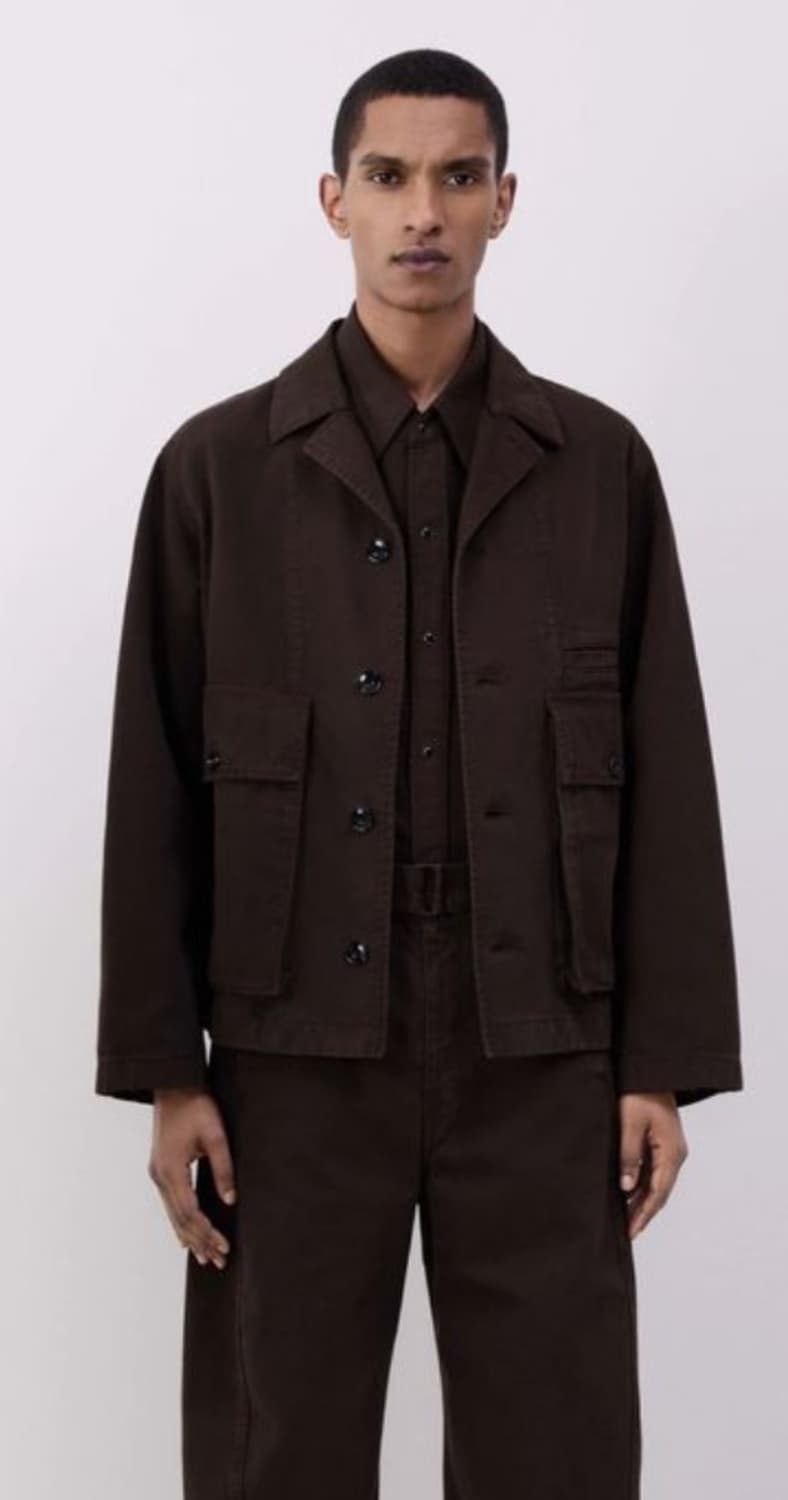 르메르 24fw 박시자켓 에스프레소 M 상품이미지1