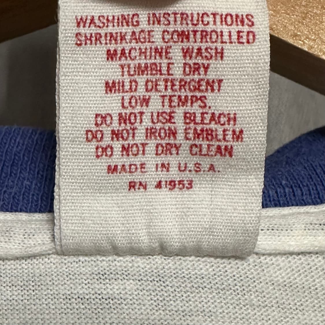 빈티지 80s 디즈니 도날드덕 링거티 상품이미지4