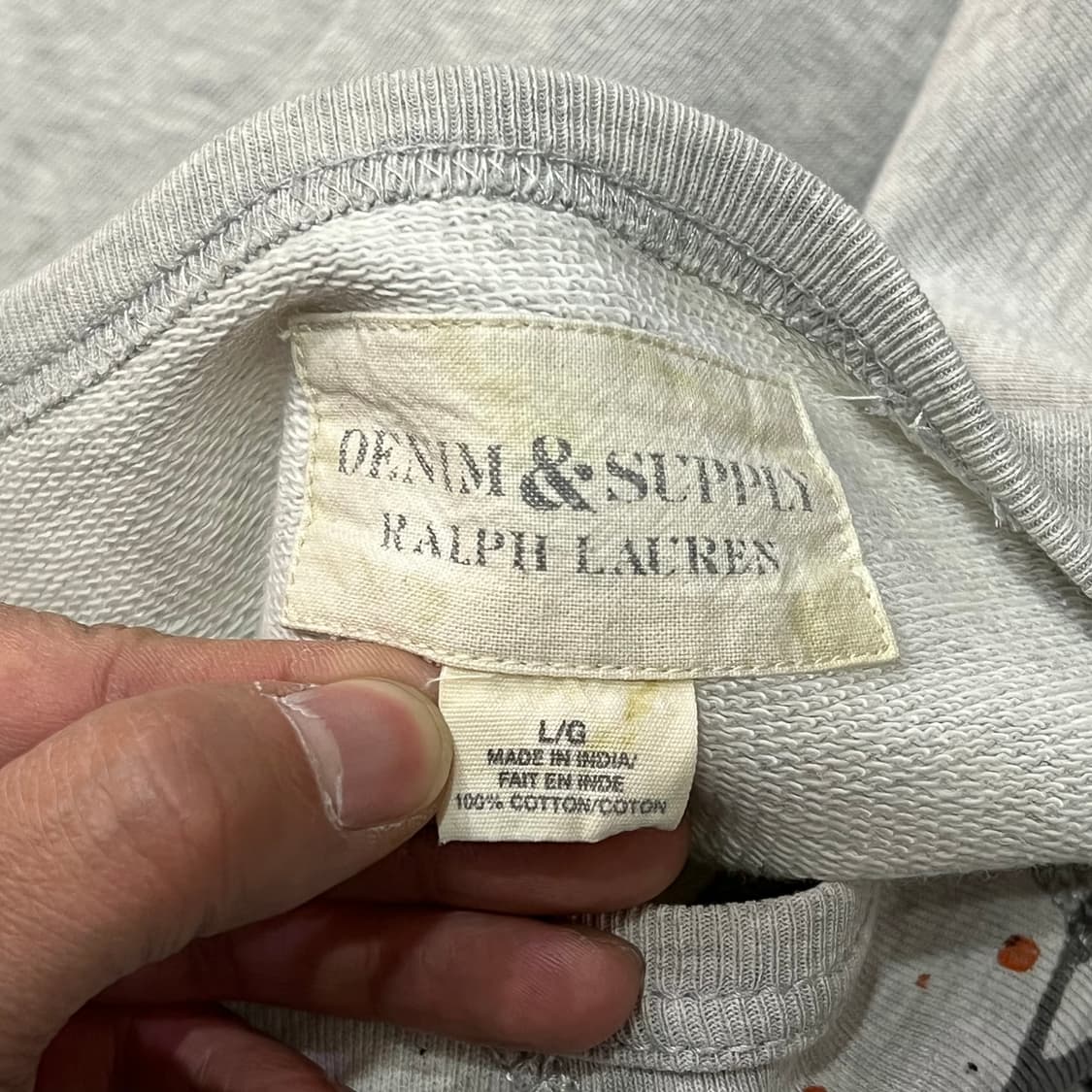  데님앤서플라이 페인팅 맨투맨 y14466 상품이미지6