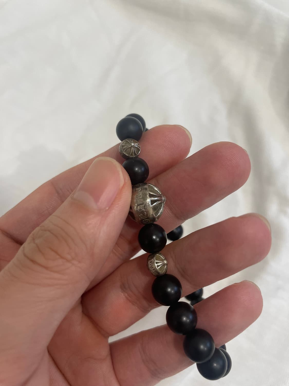 크롬하츠 오닉스 팔찌 8mm 상품이미지3