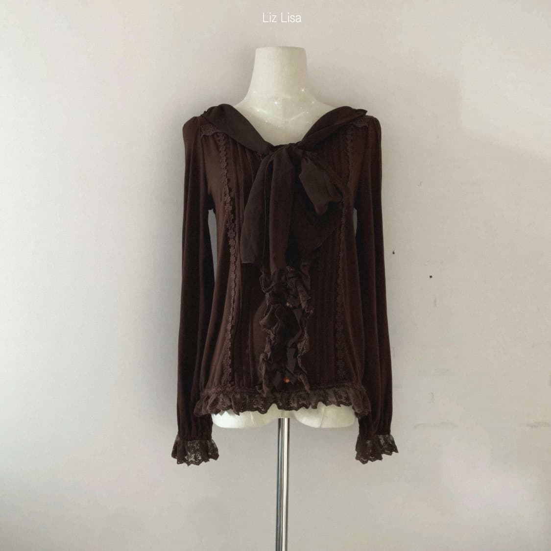 리즈리사 lizlisa 판초 큐롯 라떼갸루 유일매물 리즈리사 라떼갸루 상품이미지1